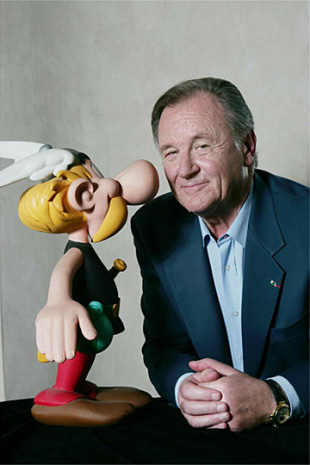 Alberto Uderzo, debuxante da serie