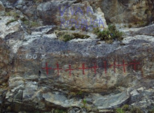 Nove cruces na súa memoria aparecían cada 15 de outubro