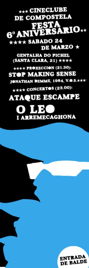 Cartel da festa