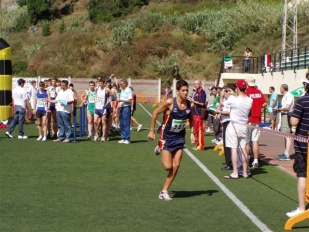 Cristóbal participando no Europeo