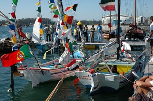 VII Encontro de Embarcacións Tradicionais en Cambados, hai dous anos