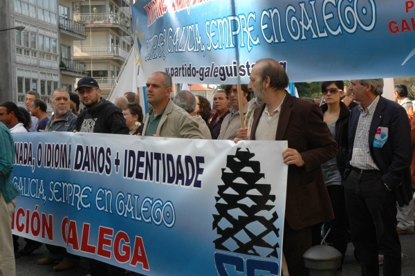 Manifestación Queremos Galego